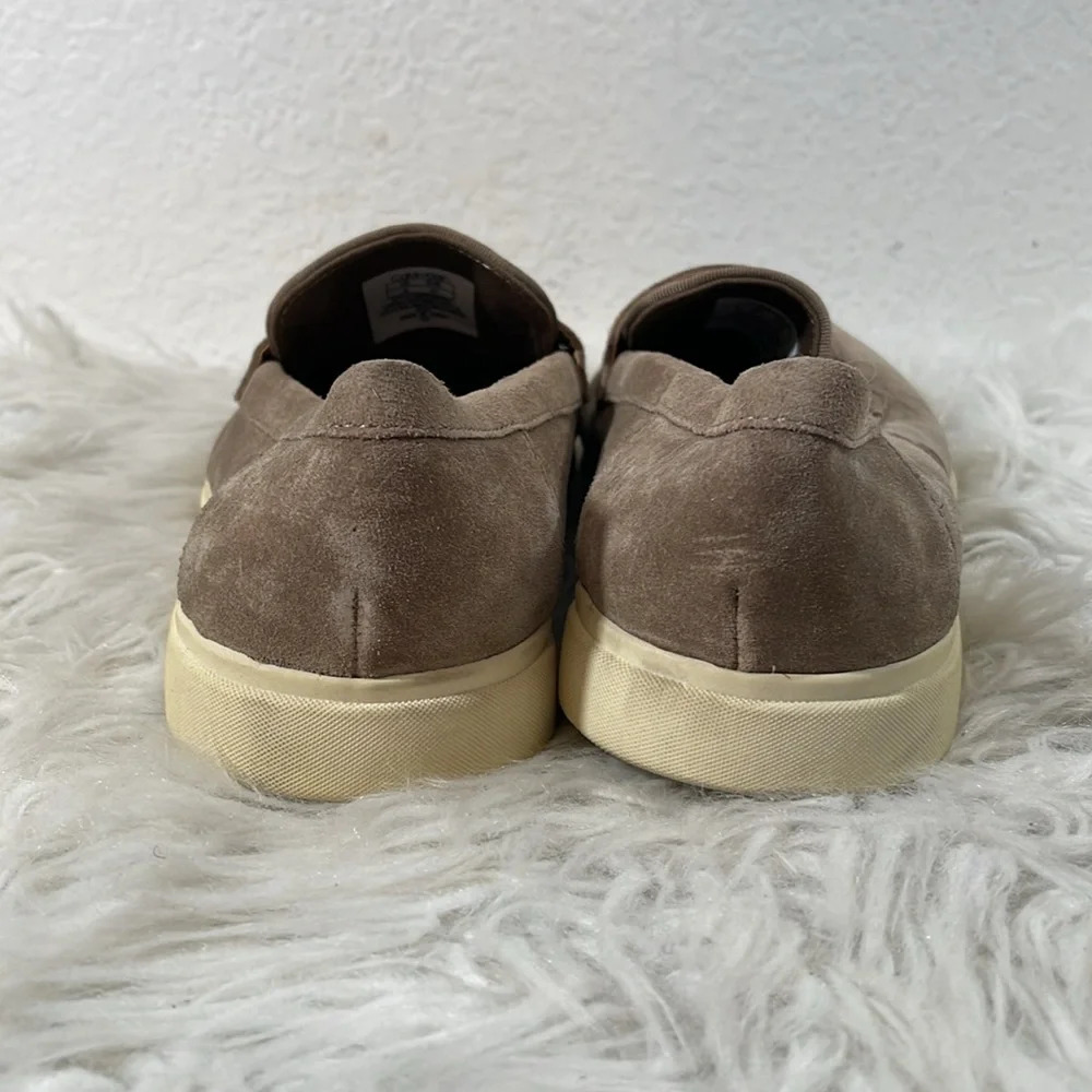 CALVIN KLEIN Men’s Trapper Slip-On Penny Loafers Leather Suede Shoes Size 8 - Picture 5 of 11